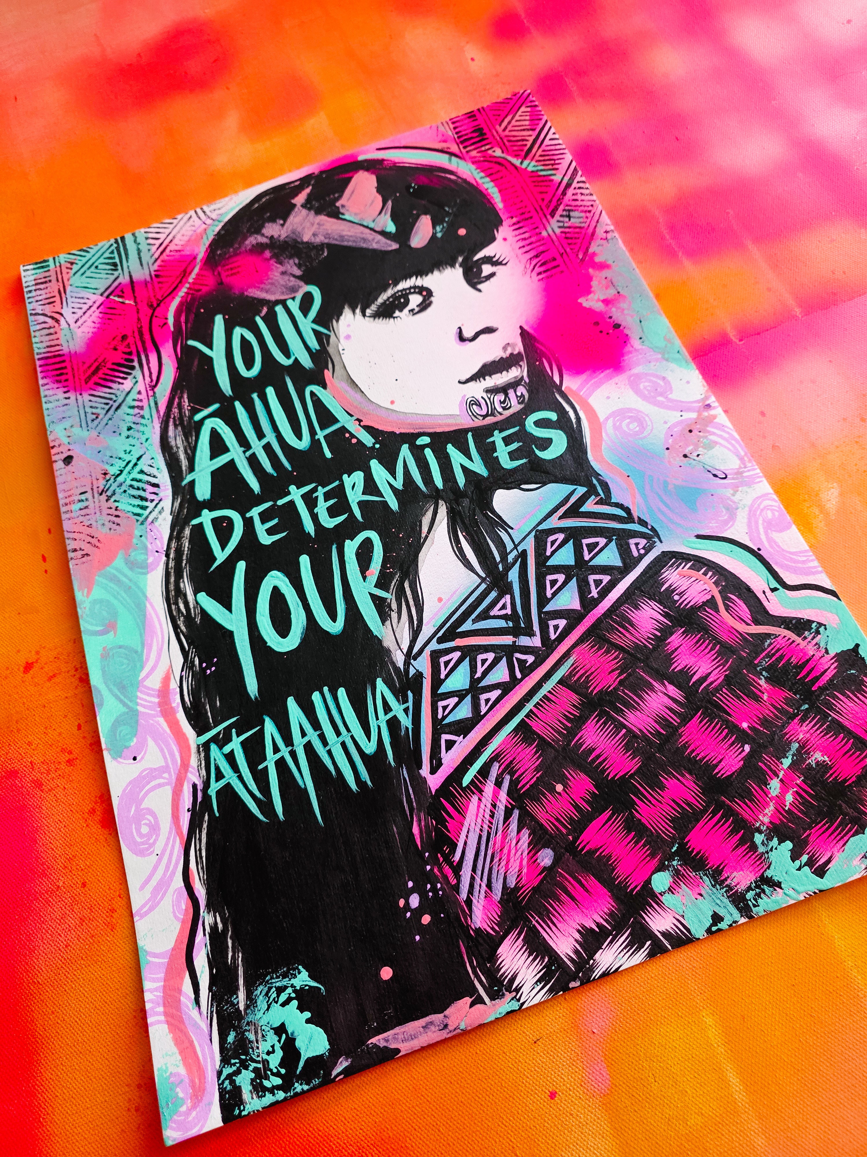 Your Āhua Determines Your Ātaahua Print