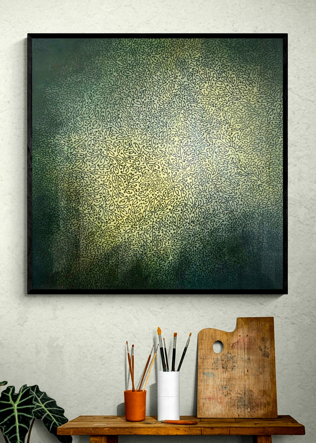 Waiho I Te Toipoto, Kaua I Te Toiroa Original Canvas Painting