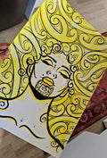 Mana Wāhine (Yellow) Original Painting