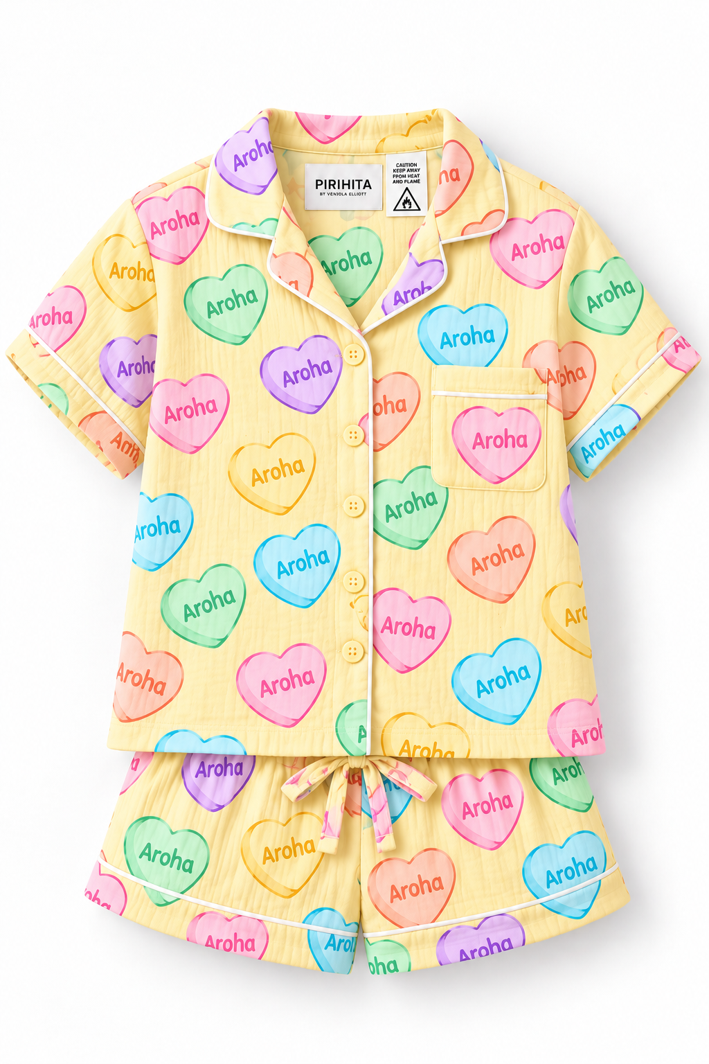 PIRIHITA-SHORT PJ SET