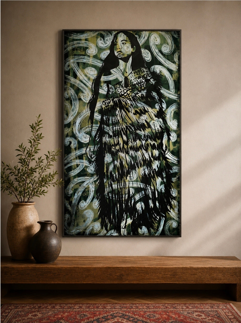 Kia kaha, Kia Māia, Kia Manawanui Original Painting