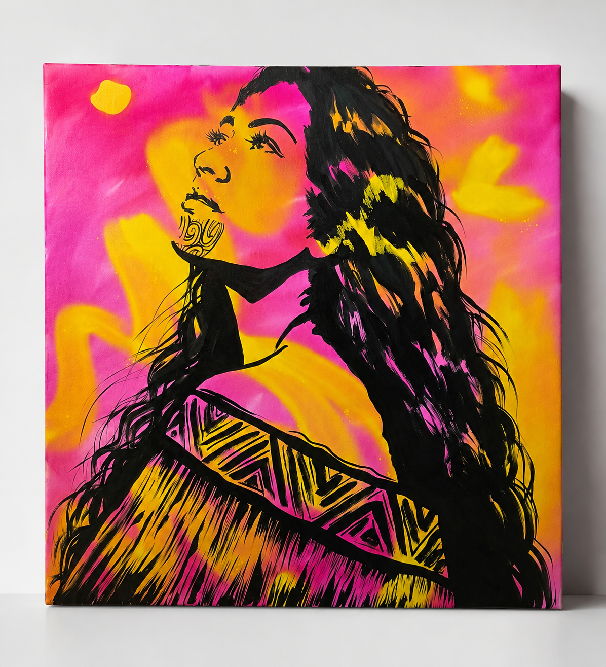 Māramatanga Wahine Original Canvas Painting