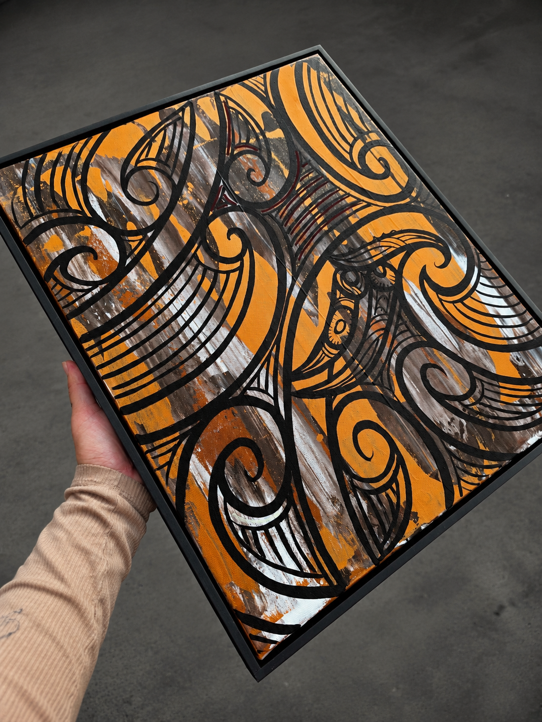 The Guardian Original Canvas Painting