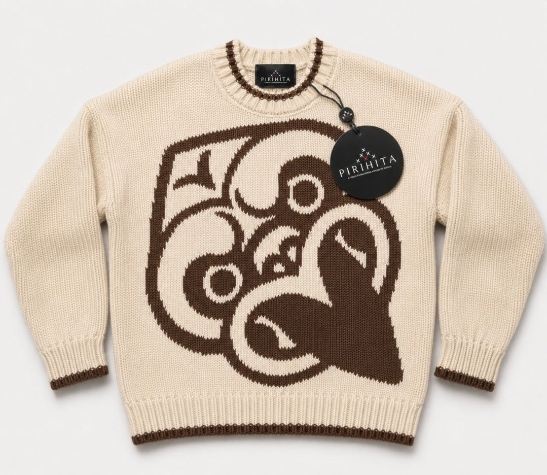 Manaia Knit Sweater X  Onepū (PRE-ORDER)