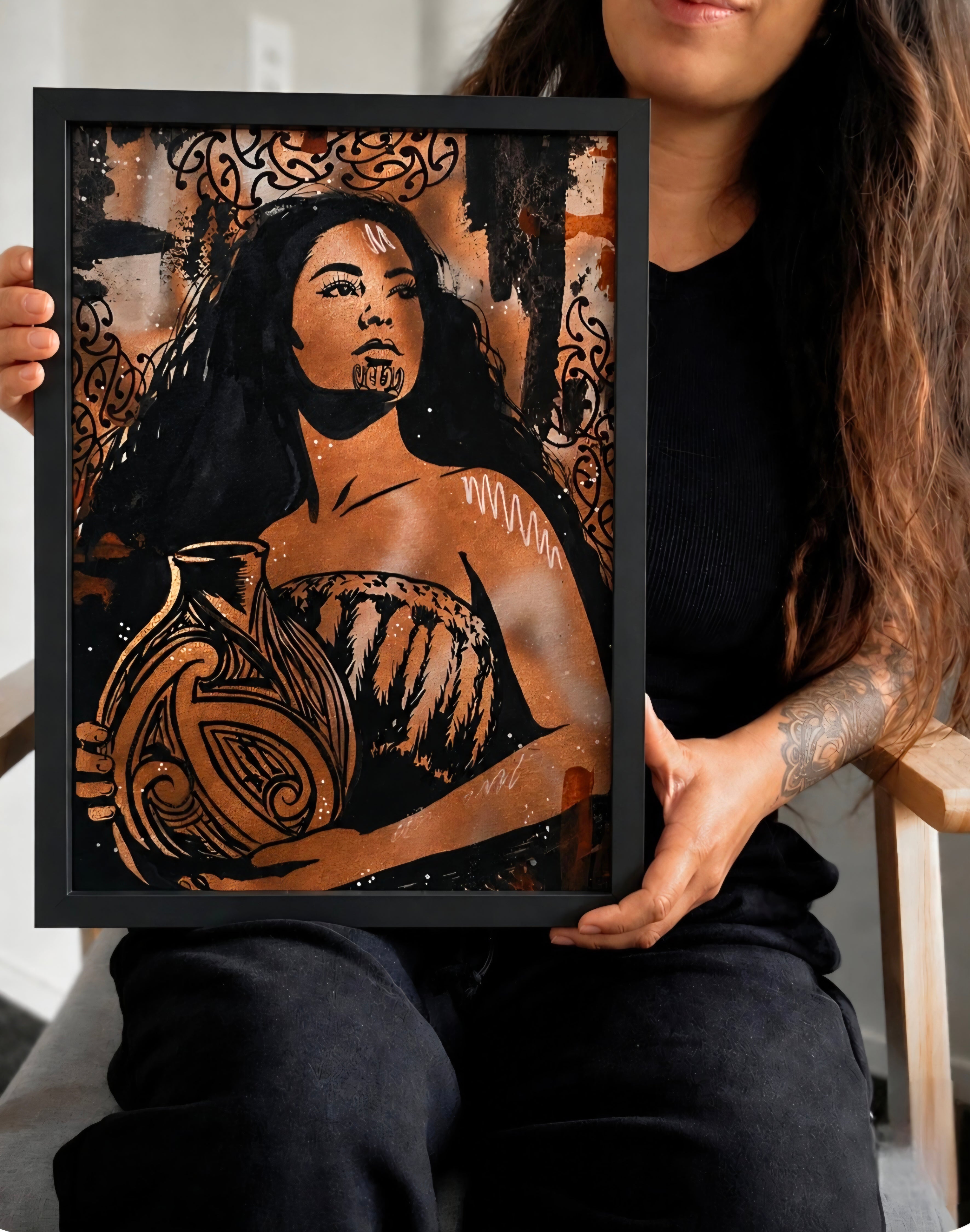 He Kāwai Hue, He Kāwai Tangata Print