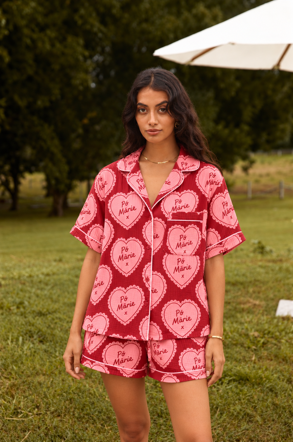PIRIHITA-SHORT PJ SET