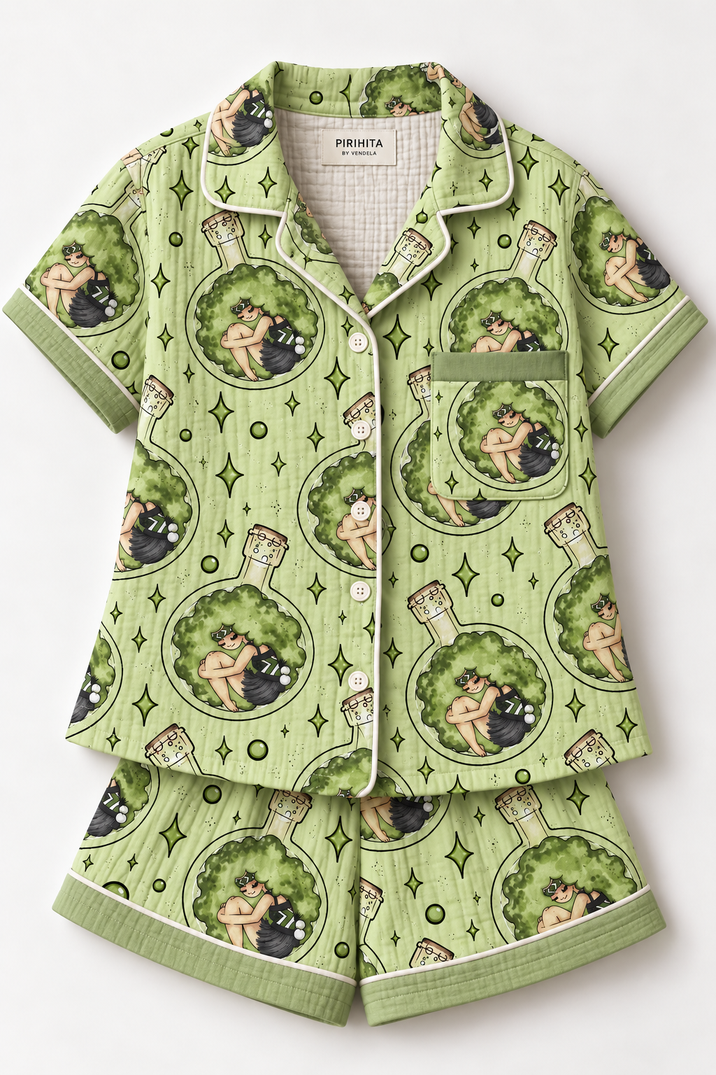PIRIHITA-SHORT PJ SET