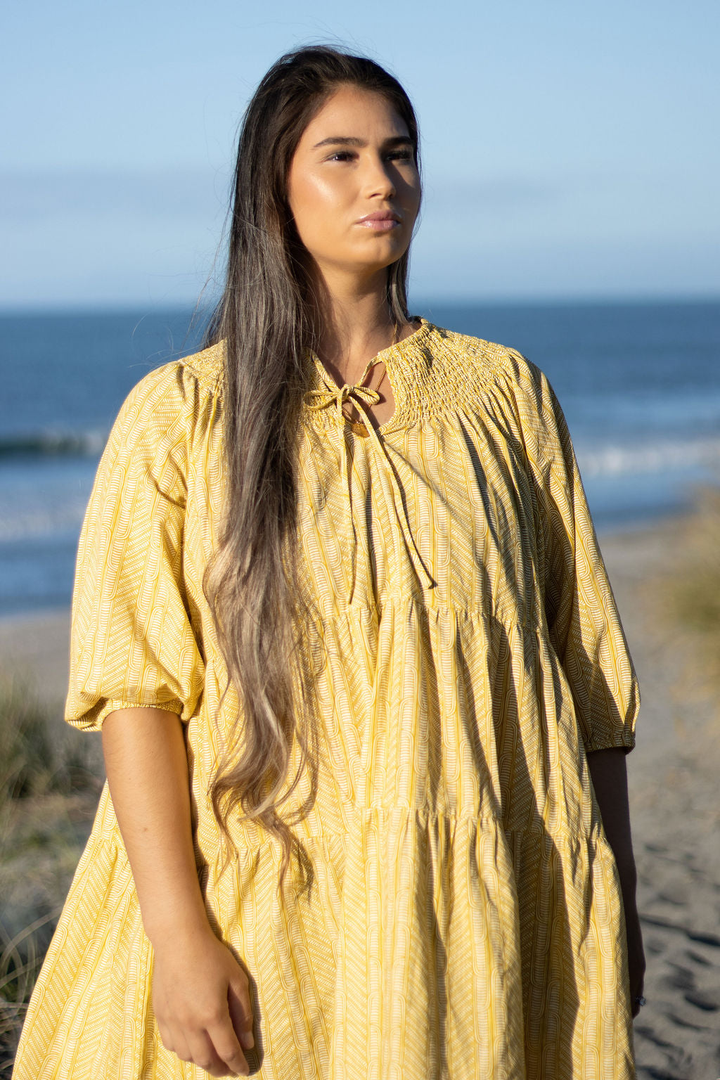 Pirihita Kowhai Dress